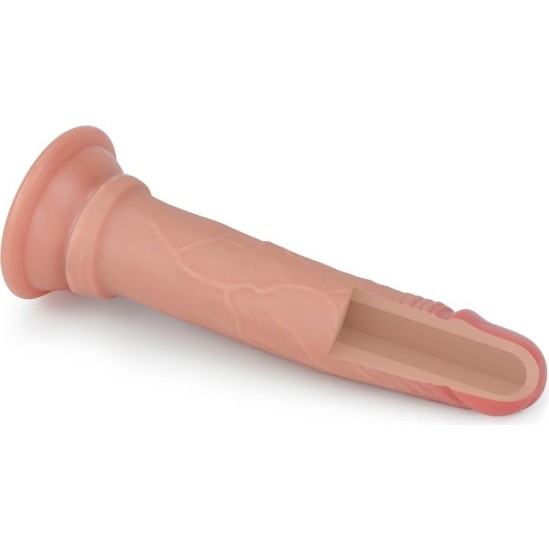 Lovetoy Dildo Nature 7 Liquid Silicone Flesh