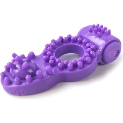 A-Gusto Vibrating Penis Ring Purple