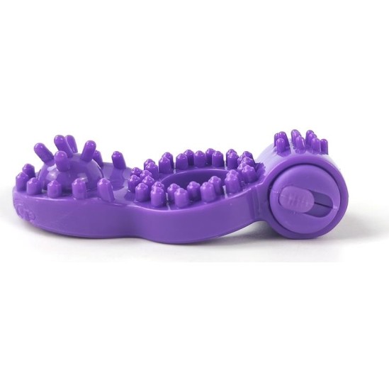 A-Gusto Vibrating Penis Ring Purple
