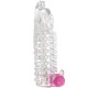 A-Gusto Vibrating Penis Sleeve Clear