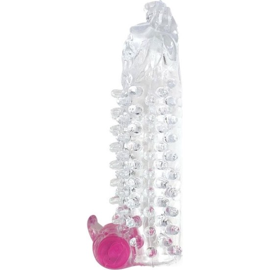 A-Gusto Vibrating Penis Sleeve Clear