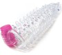 A-Gusto Vibrating Penis Sleeve Clear