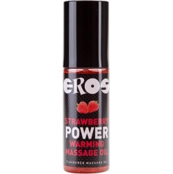 Eros Strawberry Power Warming Massage Oil 100 ml