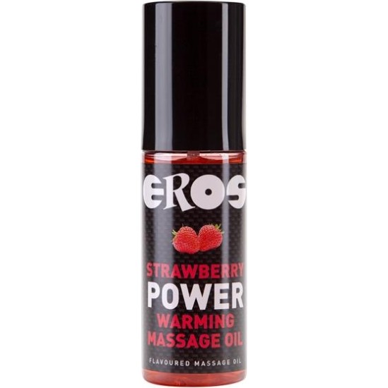 Eros Strawberry Power Warming Massage Oil 100 ml