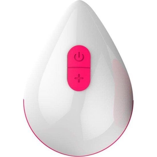 Drops Vibrating Egg Remote Control USB Silicone Pink