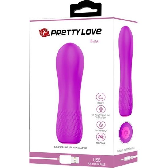 Prettylove Sstimulator Beau USB Purple