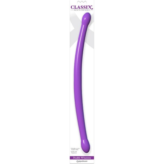 Classix Double Dildo Whammy Purple