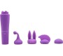 Chisa Stimulator with 4 Heads Sweet Purple