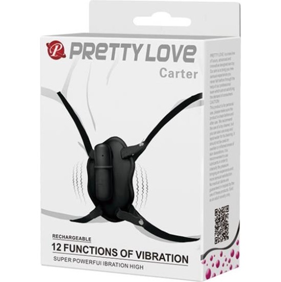 Prettylove Carter Strap-on Vibrator