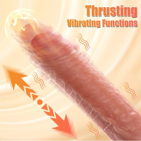 Xise Marvin Dildo with Thrusting and Vibratiion 8.07