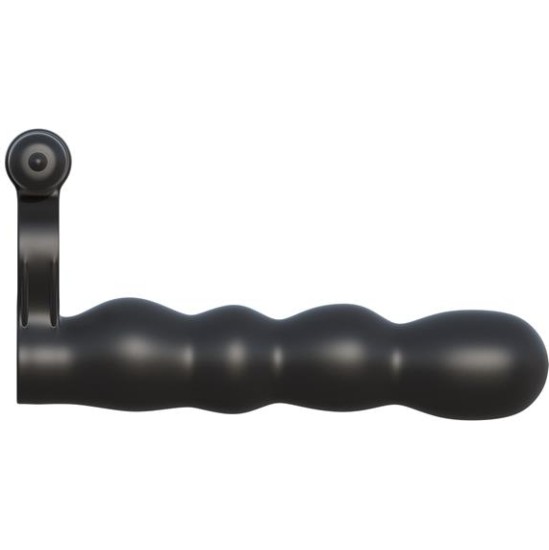 Fantasy C-Ringz Posable Partner Double Penetrator Black