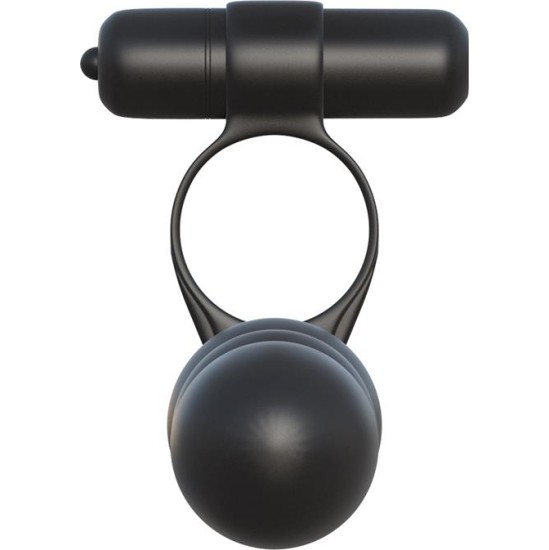 Fantasy C-Ringz Posable Partner Double Penetrator Black