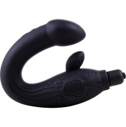 Chisa Prostatic Masager Silicone 29 cm Black
