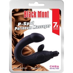 Chisa Prostatic Masager Silicone 29 cm Black
