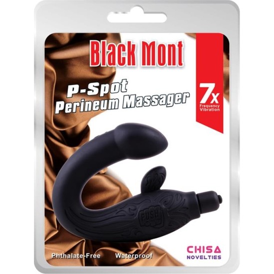 Chisa Prostatic Masager Silicone 29 cm Black