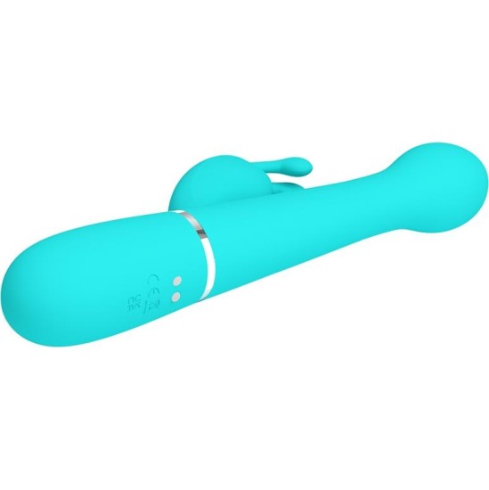 Prettylove Vive with Thrusting and Rotating Beads Dejon Blue