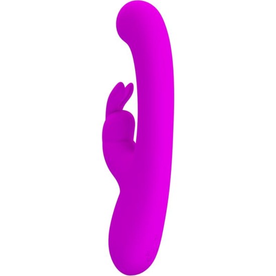 Prettylove Lamar Vibrator G-Spot Rabbit Violet