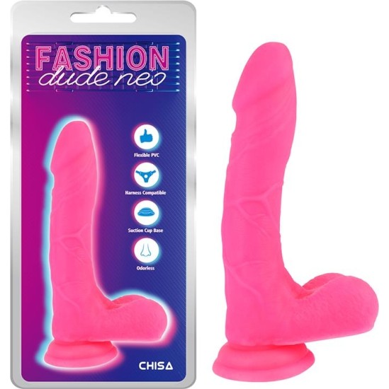 Chisa Dual Density Dildo Pink 8