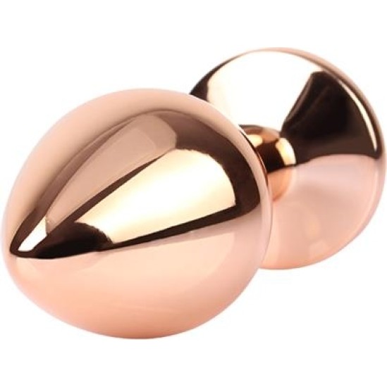 Chisa Anal Plug with Rose Jewel Color Rose Size M