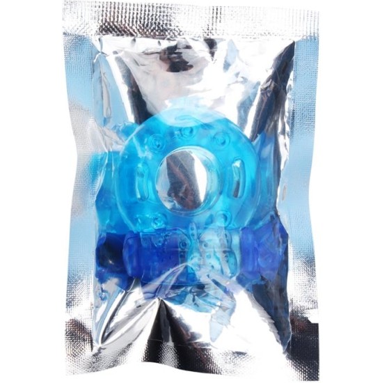 Chisa Vibrating Cock Ring 1.8 cm Blue