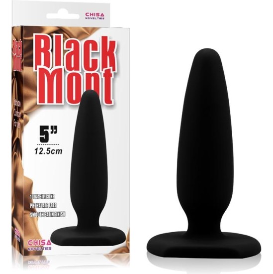 Chisa Butt Plug 13.4 x 3.7 cm Silicona Black