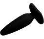 Chisa Butt Plug 13.4 x 3.7 cm Silicona Black