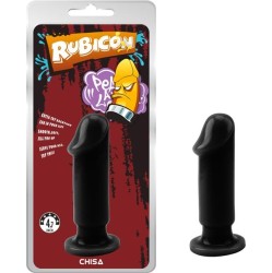 Chisa Butt Plug Evil Size M 12.5 x 3.7 cm Black
