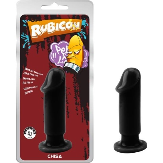 Chisa Butt Plug Evil Size M 12.5 x 3.7 cm Black