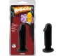 Chisa Butt Plug Evil Size M 12.5 x 3.7 cm Black