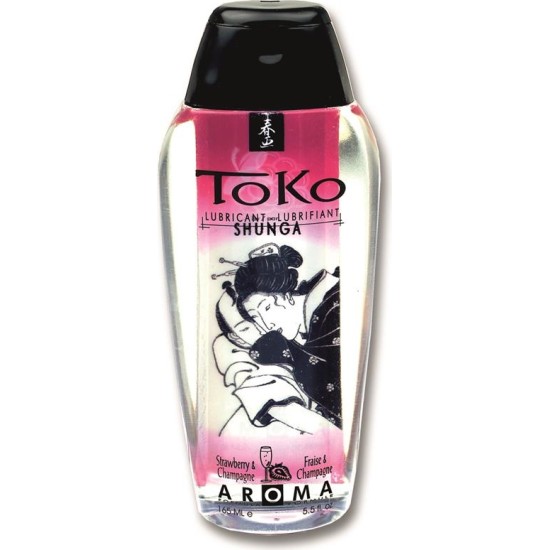 Shunga Lube Toko Strawberry Wine Aroma
