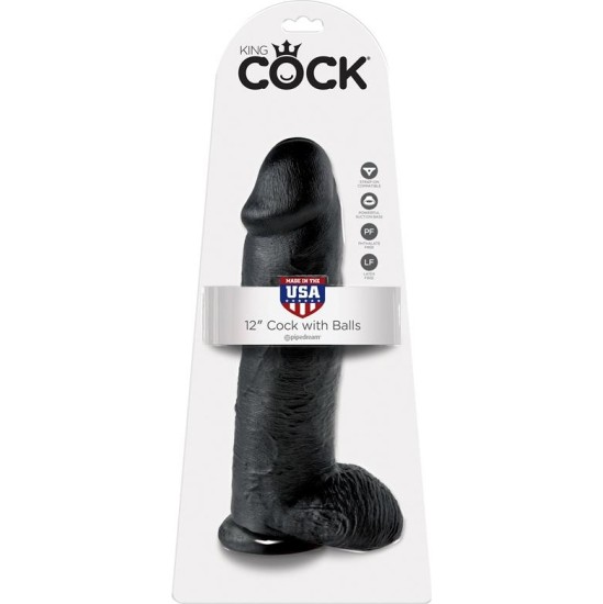 King Cock Reaslitic Dildo with Testicles 12