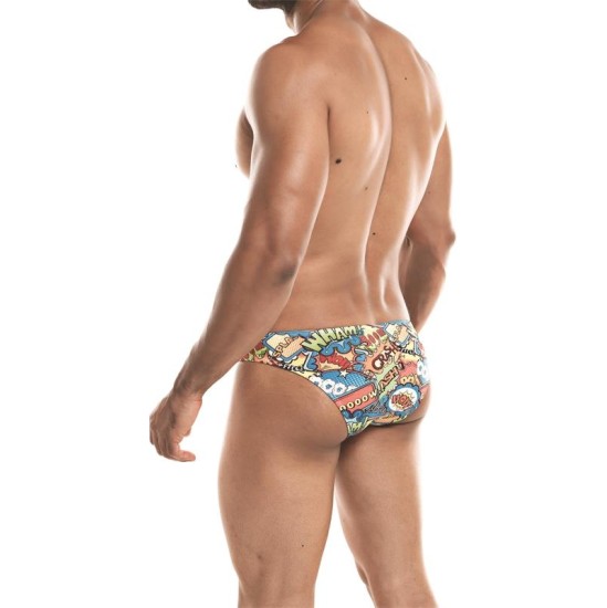 Cut4Men Low Rise Bikini Brief Provocative Cartoon