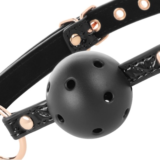 Begme Black Edition BEGME - BLACK EDITION BALL GAG VEGAN LEATHER