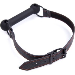 Ohmama Fetish BONE GAG WITH PU STRAP