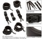Calexotics NOCTURNAL BED RESTRAINTS LEATHER ADJUSTABLE BLACK