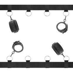 Fetish Submissive Bondage FETISH SUBMISSIVE - LUXURY BED TIES SET WITH NOPRENE LINING