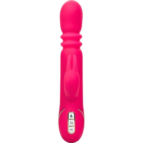 Calexotics JACK FANTASY TRIPLE HEATED VIBRATOR RABBIT PINK