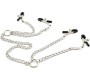 Ohmama Fetish 4 NIPPLE Clamps WITH CHAINS