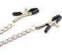 Ohmama Fetish 4 NIPPLE Clamps WITH CHAINS