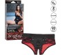 Calexotics SCANDAL SET OF CROTCHLESS PANTIES WITH DILDO SIZE L/XL