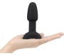 B-Vibe RIMMING REMOTE CONTROL ANAL PLUG PETITE BLACK