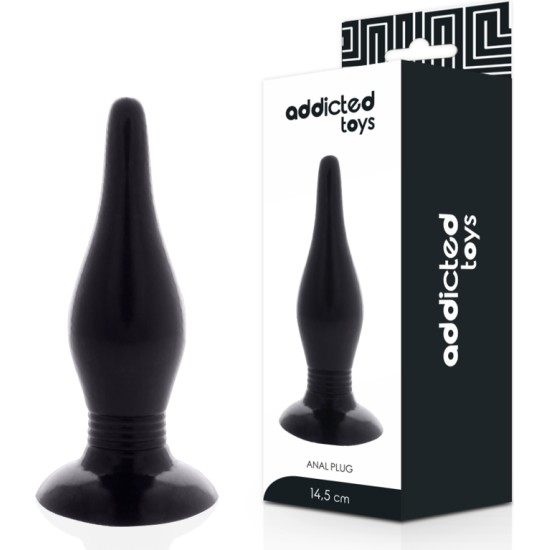 Addicted Toys ANAL PLUG 14.5 CM BLACK