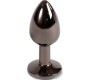 Secretplay Toys SECRETPLAY - GUNMETAL BUTT PLUG SMALL SIZE 7 CM