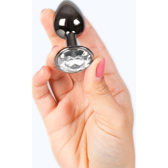 Secretplay Toys SECRETPLAY - GUNMETAL BUTT PLUG SMALL SIZE 7 CM