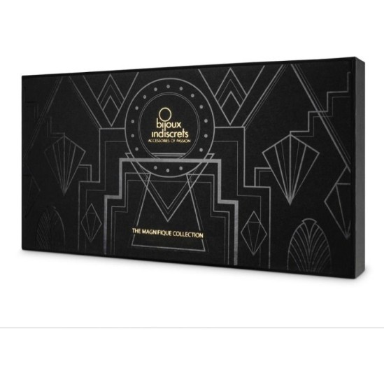 Bijoux Magnifique BIJOUX - MAGNIFIQUE METAL NECKLACE WITH GOLDEN FRINGES