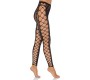 Leg Avenue Hosiery LEG AVENUE - FOOTLESS CROTHLESS TIGHTS ONE SIZE
