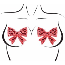 Leg Avenue Accessories LEG AVENUE - BOWS NIPPLE COVERS ONE SIZE