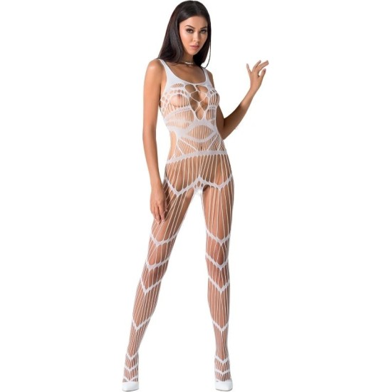 Passion Woman PASSION - WOMAN BS058 WHITE BODYSTOCKING ONE SIZE
