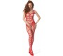 Passion Woman Bodystockings PASSION - BS 102 BODYSTOCKING RED ONE SIZE