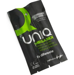 Uniq MEGASEX LATEX FREE SENSITIVE CONDOMS 3 UNITS
